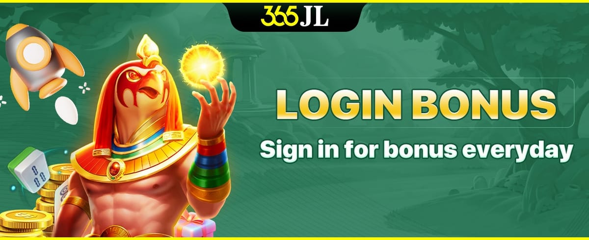 Daily Login Free Rewards promotion banner